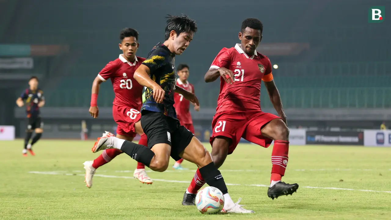 Timnas Indonesia U-17 vs Timnas Korea Selatan U-17