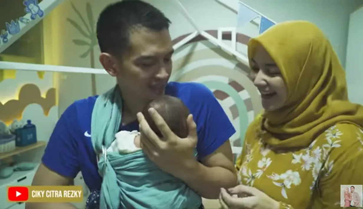 Kamar Anak Citra Kirana dan Rezky Aditya (Youtube/Ciky Citra Rezky)