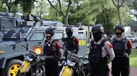 Personel polisi ikuti Apel Gelar Pasukan Operasi Lilin Toba di Mapolda Sumut