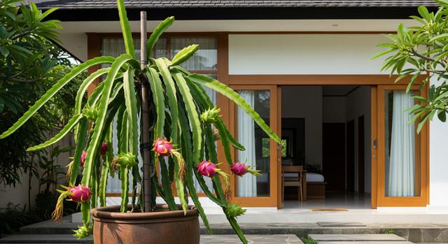 9. Buah Naga Mini (Hylocereus undatus dwarf varieties)