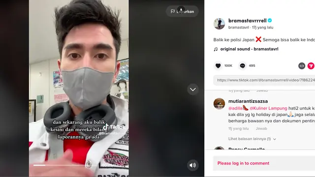 Verrell Bramasta Berharap Bisa Pulang ke Indonesia Setelah Sempat Terlantar di Jepang Karena Kecopetan