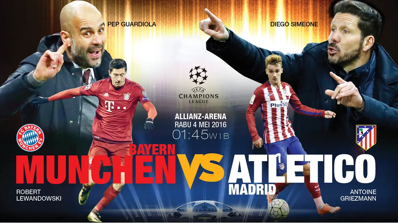 Bayern Munchen vs Atletico Madrid