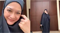 6 Potret Donna Harun Berhijab Syari Ini Bikin Pangling, Disebut Mirip Menantunya