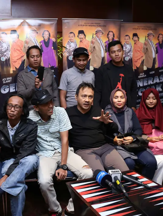 "Setiap pemain punya karakter beda, tapi semuanya keren. Yang pasti setiap scene punya keseruan komedi tersendiri," ujar Wishnu Kuncoro. (Nurwahyunan/Bintang.com)