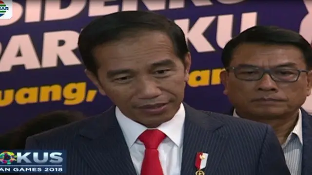 Jokowi Tanggapi Pembubaran Massa Aksi Tagar 2019 Ganti Presiden
