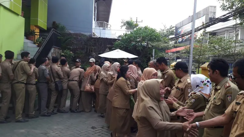 Halal bil Halal PNS Makassar Usai Libur Lebaran