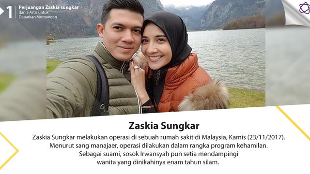 Perjuangan Zaskia Sungkar dan 5 Artis untuk Dapatkan 