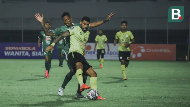 Foto: Gol Tunggal Wander Luiz ke Gawang Barito Putera di BRI Liga 1 Jadi Kado Penampilan ke-100 Bagus Nirwanto