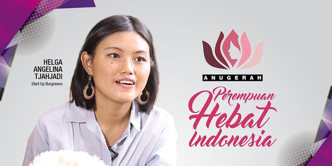 Helga Angelina, Pencetus Restoran Sehat Burgreens