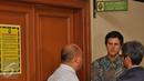 Stuart Collin tampak berdiskusi dengan kuasa hukumnya sebelum sidang lanjutan perceraiannya dengan Risty Tagor di Pengadilan Agama Jakarta Selatan, Kamis (28/1/2016). (Liputan6.com/Herman Zakharia)