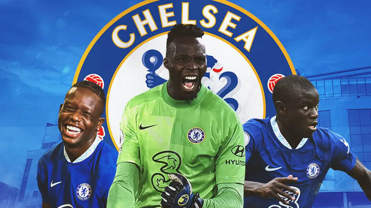 Chelsea - Denis Zakaria, Edouard Mendy, N'Golo Kante