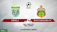 Jadwal Turnamen Jakajaya, Persela Lamongan Vs Bhayangkara FC. (Bola.com/Dody Iryawan)