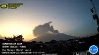 Gunung Marapi di Sumbar erupsi pada Rabu pagi (20/3/2024), pukul 05.54 WIB. (Liputan6.com/ Dok PVMBG)