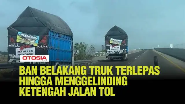 Ternyata ban copot terjadi di bagian belakang sebelah kiri truk. Diduga, kejadian ini disebabkan oleh muatan yang terlalu berat, yang mengakibatkan ban tidak mampu menahan beban yang diberikan.