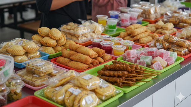 Ideas para vender comida para dejar en la cantina