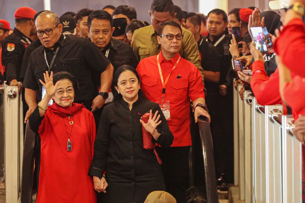 Pidato Megawati Tutup Rakernas V PDIP-ANGGA