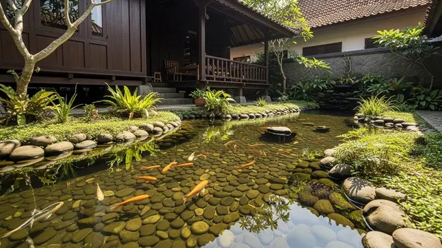Ilustrasi Model Kolam Ikan Dangkal yang Aman untuk Anak-anak/Gemini AI