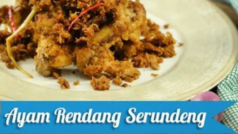 Ayam Rendang Serundeng