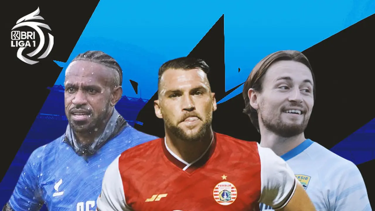 BRI Liga 1 - Ilustrasi Boaz Solossa, Marko Simic, Marc Klok