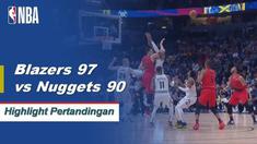 CJ McCollum mengumpulkan 20 poin dan meraih enam papan saat Portland mengalahkan Denver di Game 2.