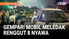 Ledakan mobil mengguncang kawasan Red Fort, situs bersejarah di New Delhi, India, pada Senin malam waktu setempat.