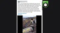 Cek Fakta: Tidak Benar Video Ini Pemakaman Pemimpin Tertinggi Iran Ali Khamenei