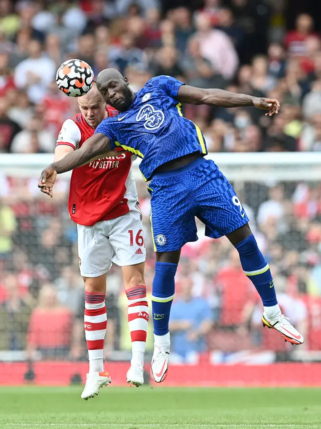 FOTO: Chelsea Permalukan Arsenal di Emirates Stadium, Lukaku Cetak Gol