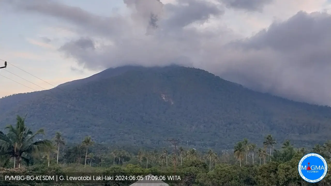 Gunung Lewotobi Laki-laki
