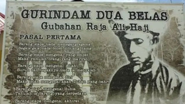 Raja Ali Haji Google Doodle hari ini. Sosok ulama,sastawan dan sejarawan Melayu-Lingga yang ciptakan gurindam dua belas. (Dok.Kemdikbud.go.id)