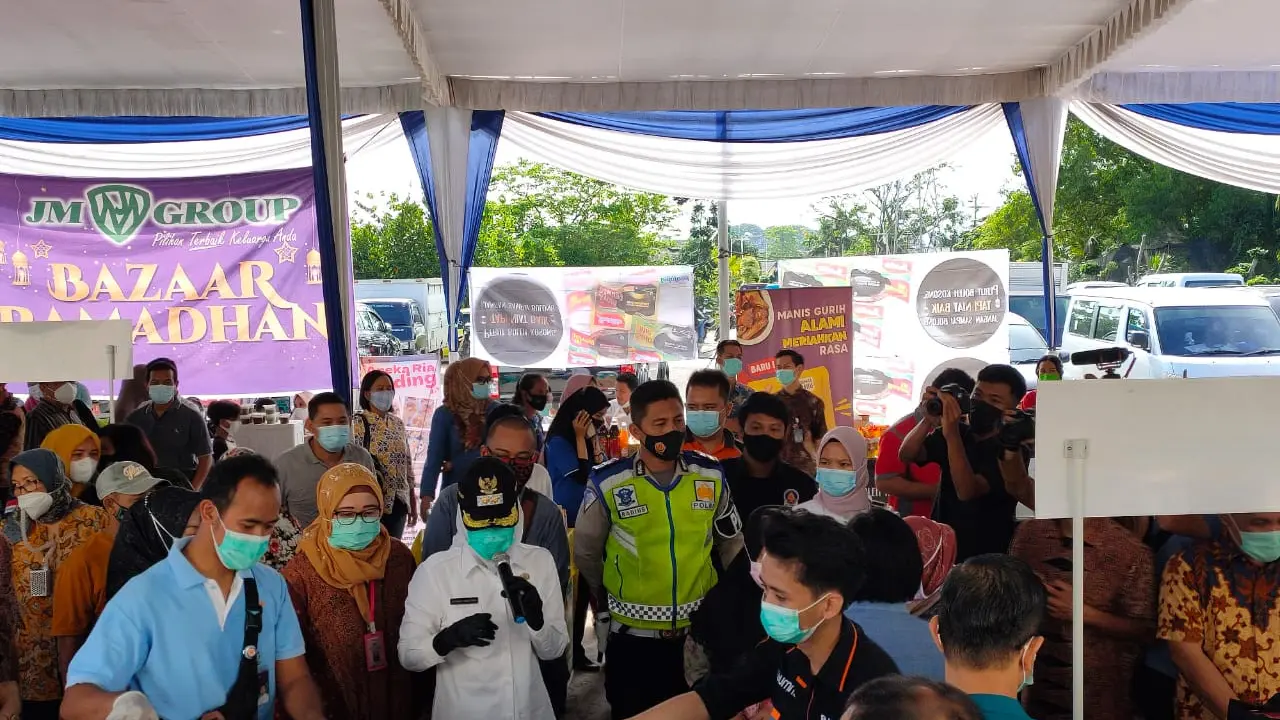 Bazar Ramadan Hari Terakhir, Para Pengusaha di Palembang Minta Digelar Lagi