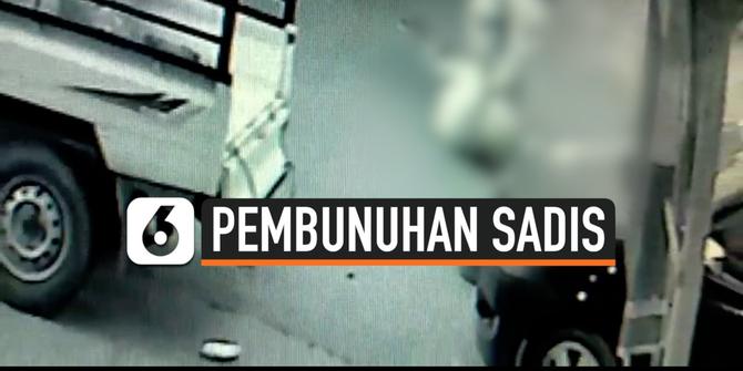 VIDEO: Pembunuhan Sadis Majikan Oleh Sopir Terekam CCTV