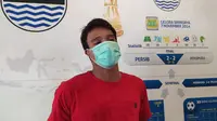 Kiper Bali United, Muhammad Ridho. (Erwin Snaz/Bola.com)