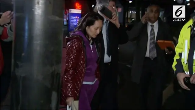 VIDEO: CFO Huawei Dibebaskan dengan Jaminan