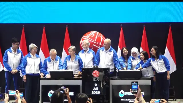 IPO PT Prodia Diagnostic Line Tbk (PRDL) di Bursa Efek Indonesia (BEI) pada Kamis (9/7/2026). (Liputan6.com/Tira)