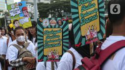 Sebelumnya, pada Senin (22/4/2024), Mahkamah Konstitusi (MK) telah membacakan putusan terkait gugatan sengketa Pemilihan Presiden (Pilpres) 2024. (Liputan6.com/Angga Yuniar)