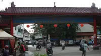 Gerbang memasuki pecinan Semarang