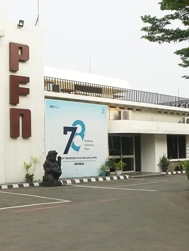 Kondisi terkini Gedung Produksi Film Negara atau PFN di Jakarta. (Foto: Dok. Instagram @ifanseventeen)