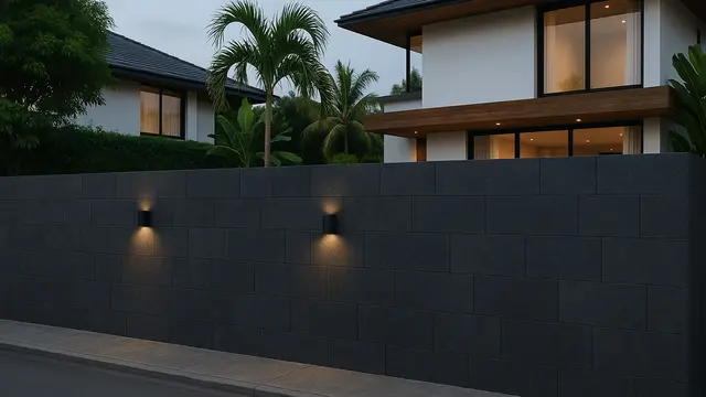 Model Pagar Rumah ala Pinterest Minimalis Modern/Ilustrasi gambar oleh AI
