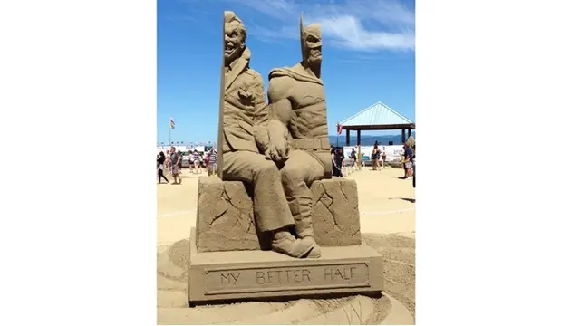 7 Karya Seni dari Pasir Ini Bikin Takjub