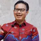 Kepala BKKBN Hasto Wardoyo berkomitmen tingkatkan akses dan kualitas Pelayanan dan Penggerakan Program Bangga Kencana selama COVID-19 di Kantor Pusat BKKBN, Jakarta, Rabu (27/1/2021). (Dok Badan Kependudukan dan Keluarga Berencana Nasional/BKKBN)