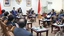 Suasana pertemuan antara MPR RI dengan delegasi Parlemen China, Jakarta, Selasa (9/12/2014). (Liputan6.com/Andrian M Tunay)