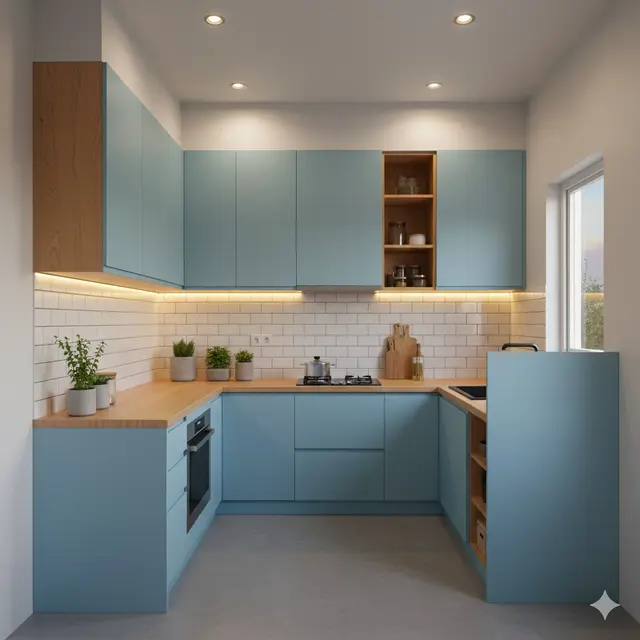Ide Dapur Minimalis Hemat Ruang di Rumah 1 Lantai Sempit