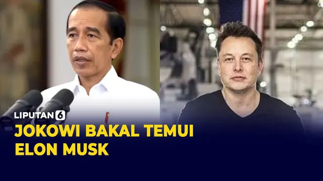 Jokowi Temui Elon Musk