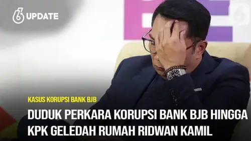 KPK Geledah Rumah Ridwan Kamil Terkait Kasus Korupsi Bank BJB