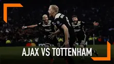 Ajax membungkam Tottenham Hotspur dengan skor tipis 1-0 pada leg pertama semifinal di Tottenham Hotspur Stadium, Rabu (1/5/2019) dini hari WIB.
