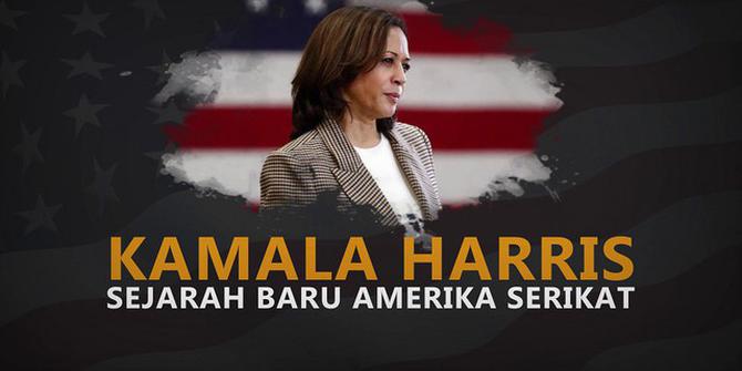 VIDEOGRAFIS: Kamala Harris, Sejarah Baru Amerika Serikat