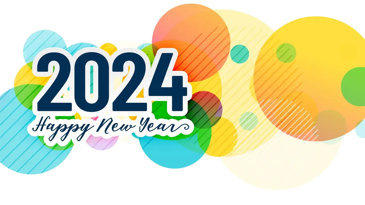 Ilustrasi Tahun Baru 2024