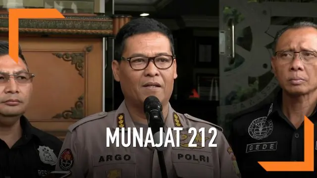 VIDEO: Begini Pengamanan Acara Munajat 212