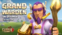 Seperti apa kehebatan Grand Warden jika dibandingkan dengan Barbarian King dan Archer Queen?