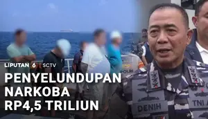 Penyelundupan Narkoba Rp4,5 Triliun